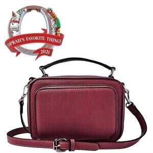 NEW K CARROLL women's kelsey crossbody bag in red